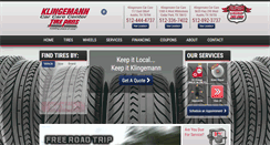 Desktop Screenshot of klingemanncarcare.com