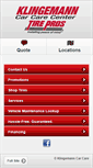 Mobile Screenshot of klingemanncarcare.com